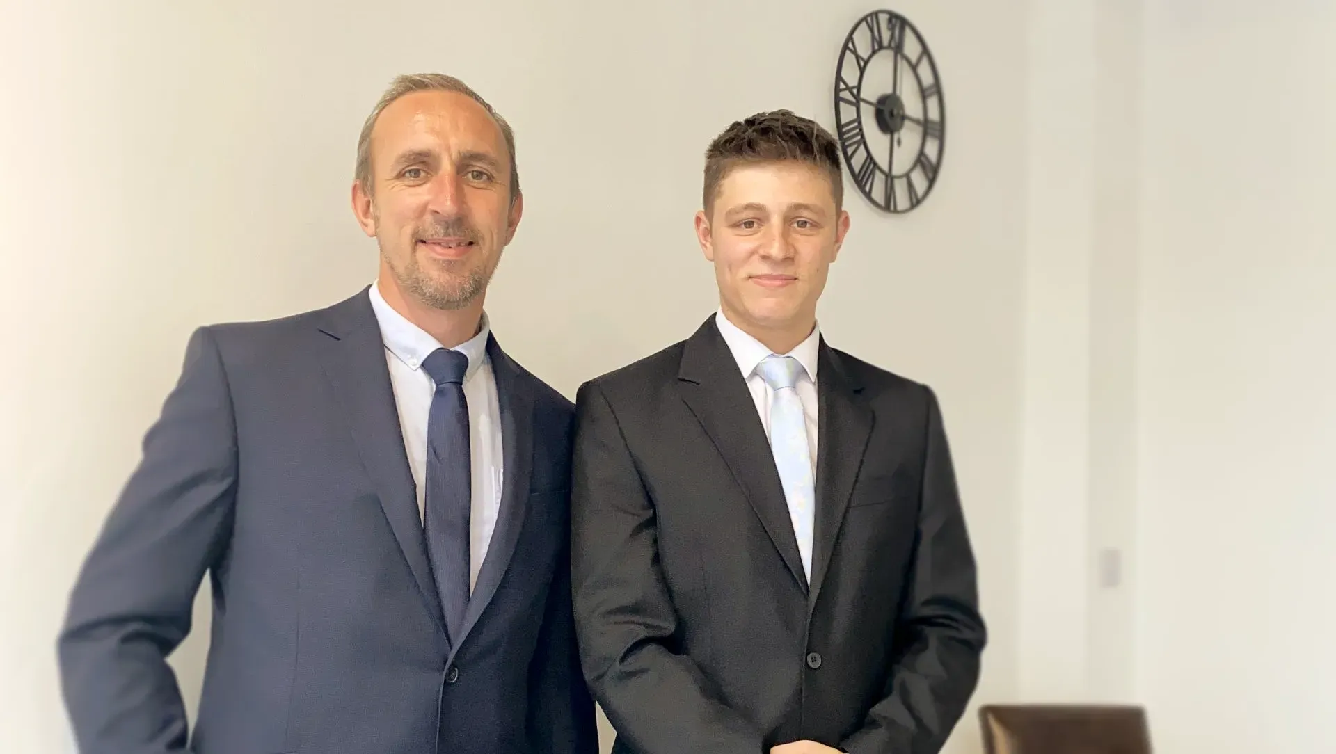 Funeral directors Ed Brunskill and Josh Brunskill of Brunskill Family Funerals