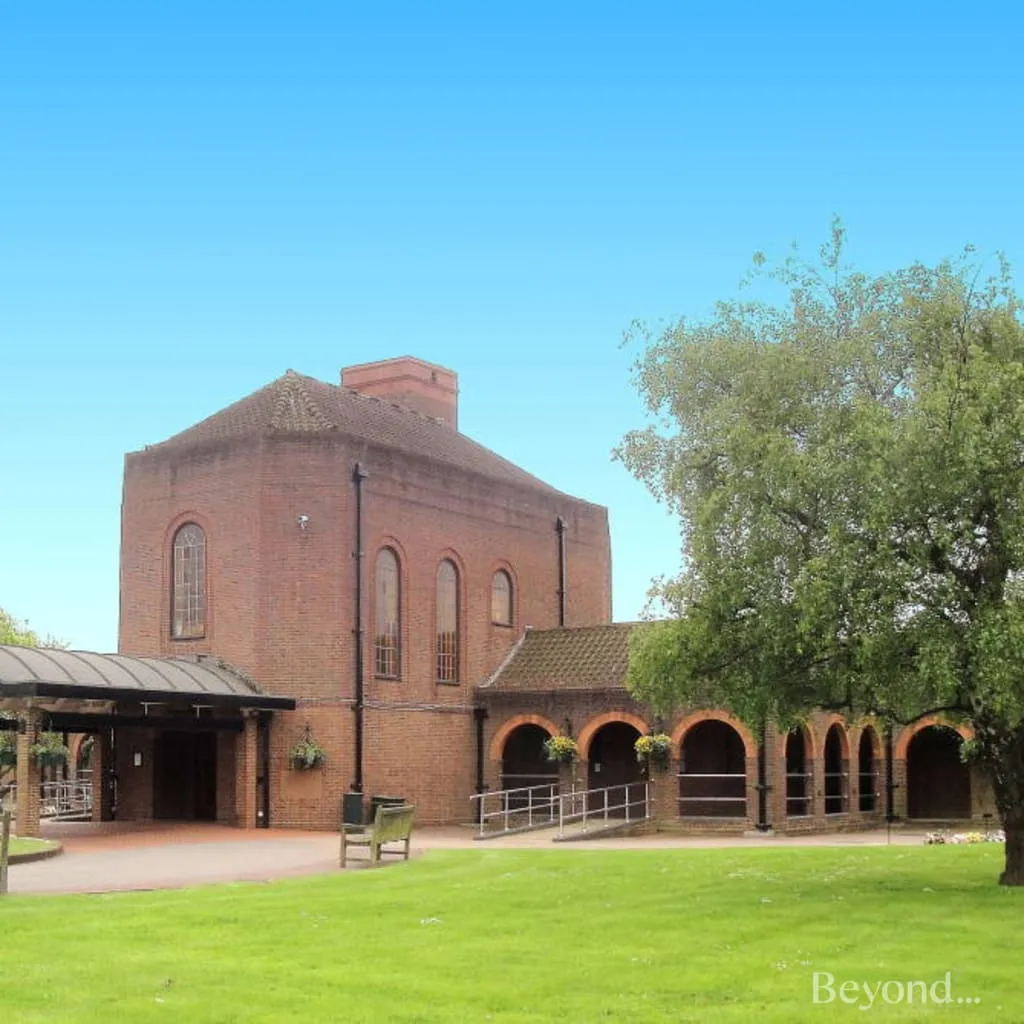 Kingston Crematorium chapel, a venue used by Brunskill Family Funerals