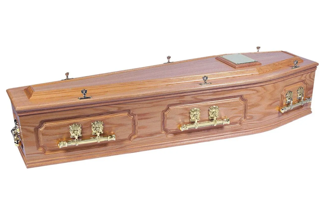 Traditional Coffins available from Brunskill Family Funerals